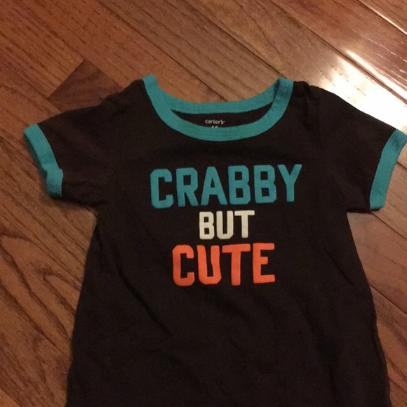 2 Infant Boy Pull-Over Rompers - Picture 5 of 5